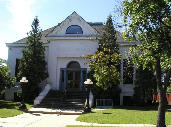 Asbury Park public library, home of the Springsteen collection of well over 1,700 holdings