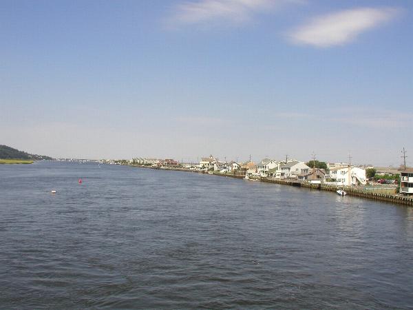 View from the Rumson/Sea Bright bridge inspired "Empty Sky."