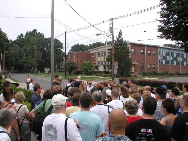 "Well I got a good Catholic education here in Freehold" Saint Rose, Bruce's grammar school and site of the "Freehold Night" concert in 1996.